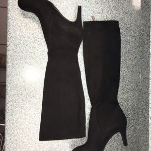 BCBG Black Knee Boots - Size 6